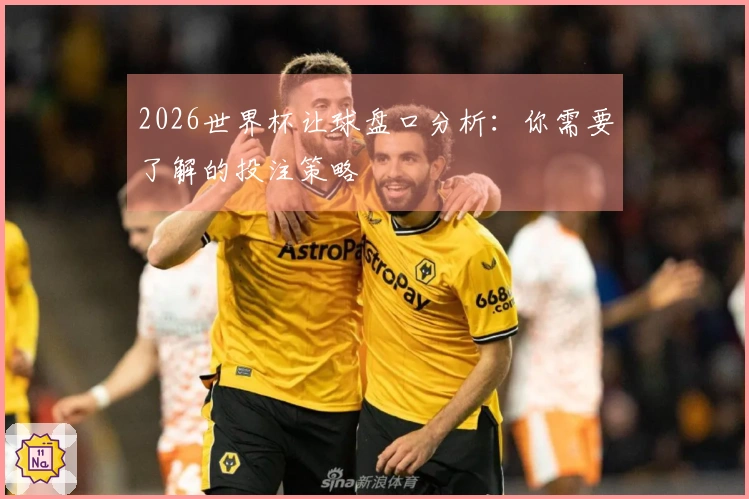 2026世界杯让球盘口分析：你需要了解的投注策略