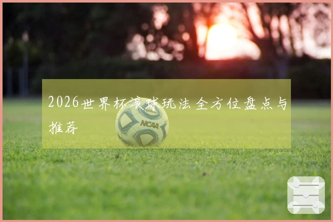 2026世界杯滚球玩法全方位盘点与推荐