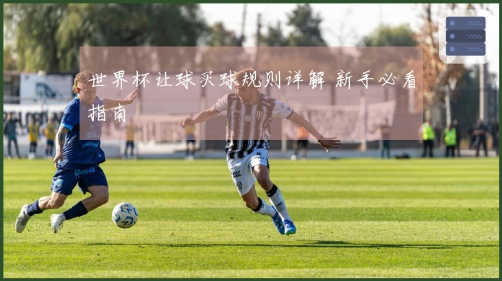 世界杯让球买球规则详解 新手必看指南