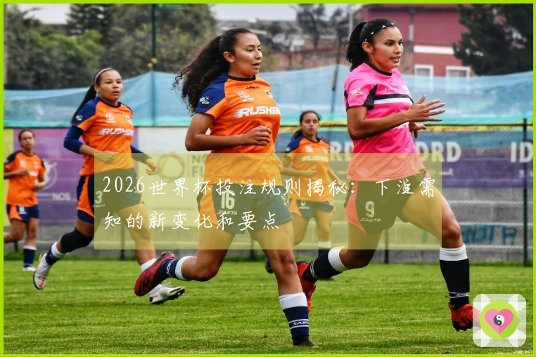 2026世界杯投注规则揭秘：下注需知的新变化和要点