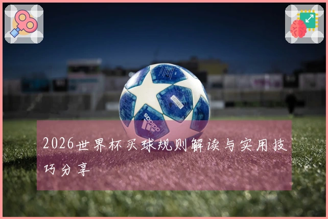2026世界杯买球规则解读与实用技巧分享